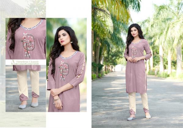 kayaa Vol 2 Rayon Katha Work Designer Exclusive Kurti collection